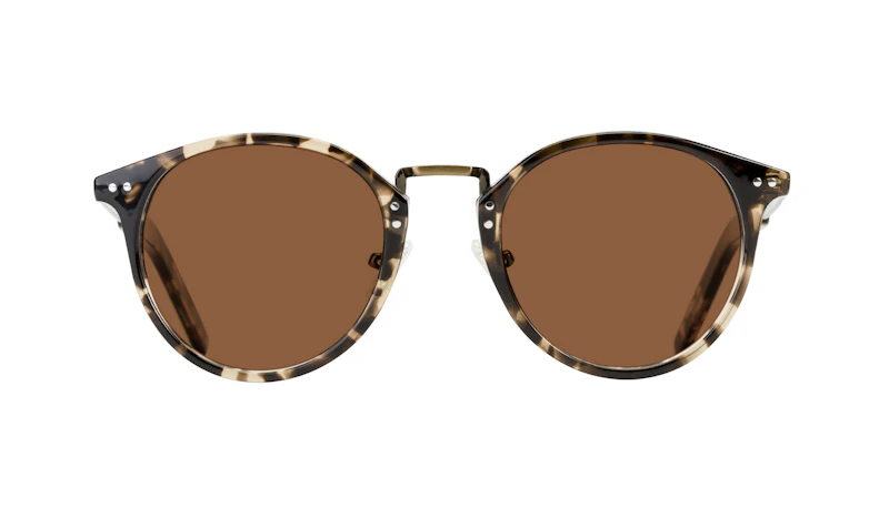 Affordable Fashion Glasses Round Sunglasses Men Truly Deep Tort