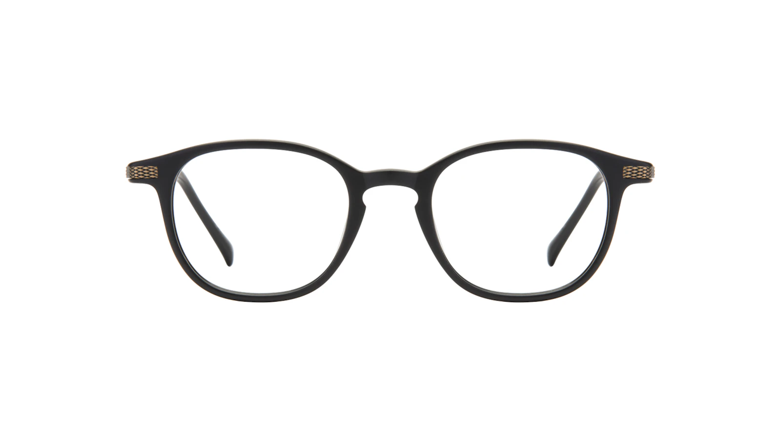 Affordable Fashion Glasses Round Eyeglasses Men Tux Onyx Matte