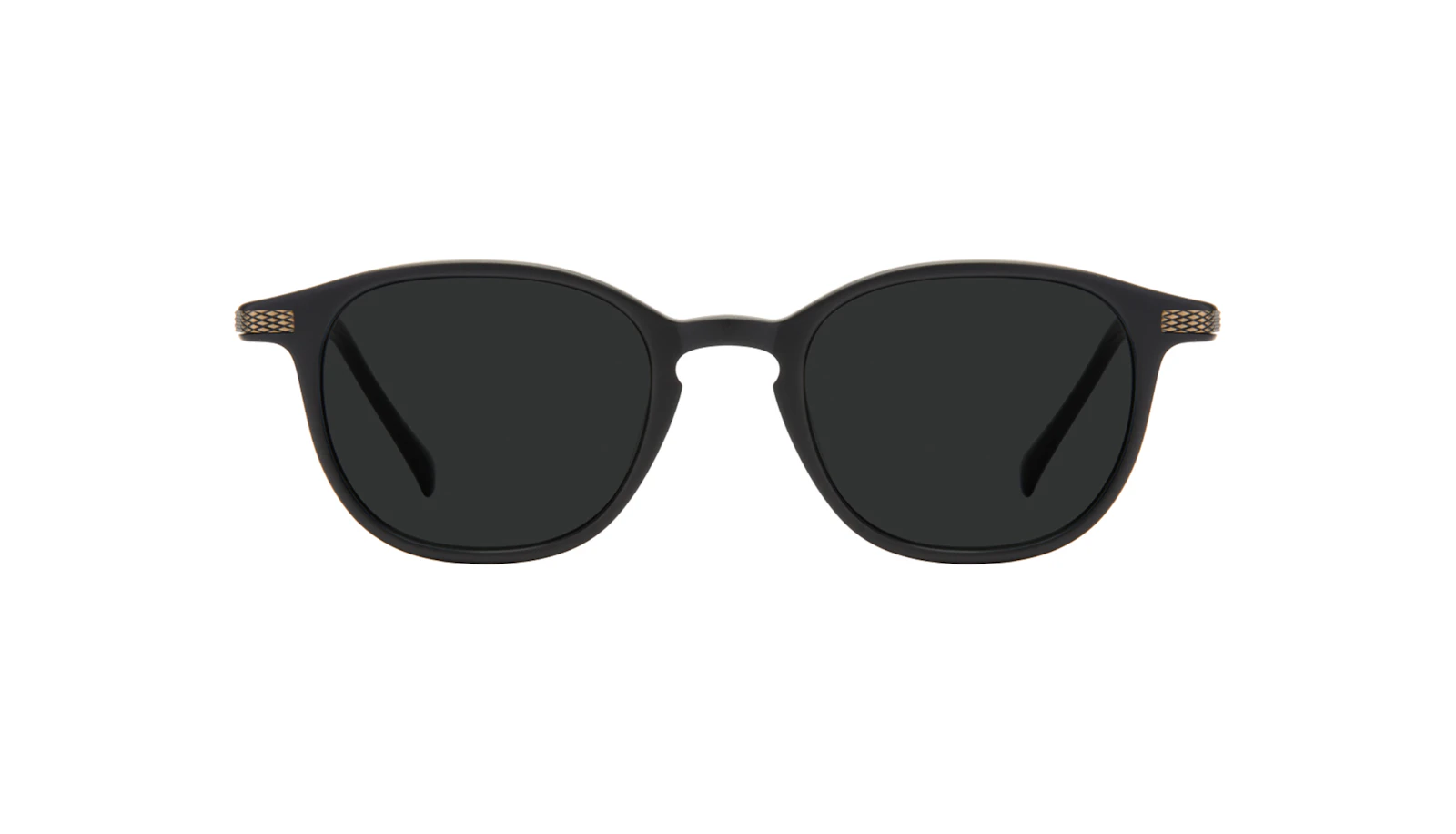 Affordable Fashion Glasses Round Sunglasses Men Tux Onyx Matte