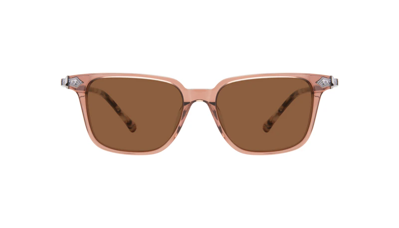 Affordable Fashion Glasses Square Sunglasses Women Twinkle Truffle Rose