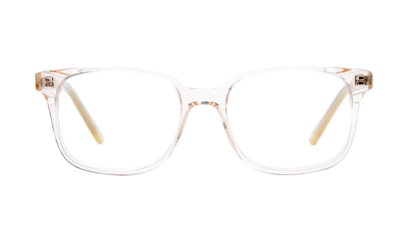 Affordable Fashion Glasses Rectangle Square Eyeglasses Women Windsor Blond Metal