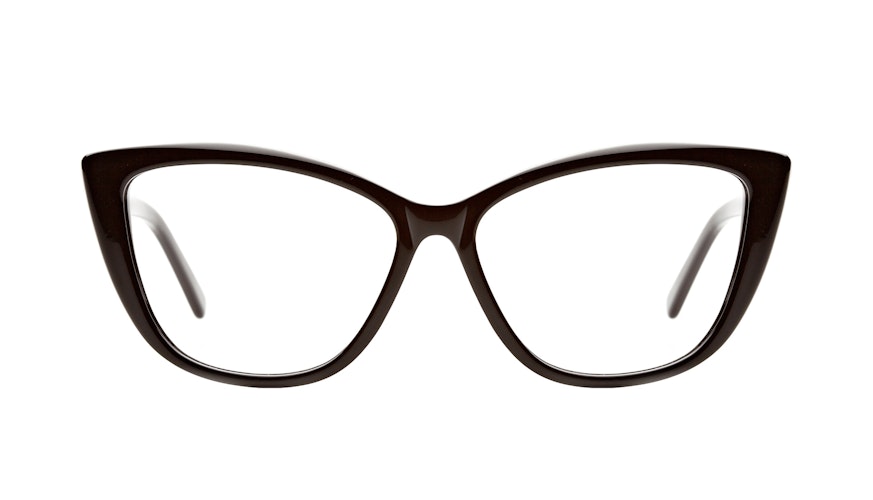 fashion eyeglasses women cat eye black dolled up 15090 front