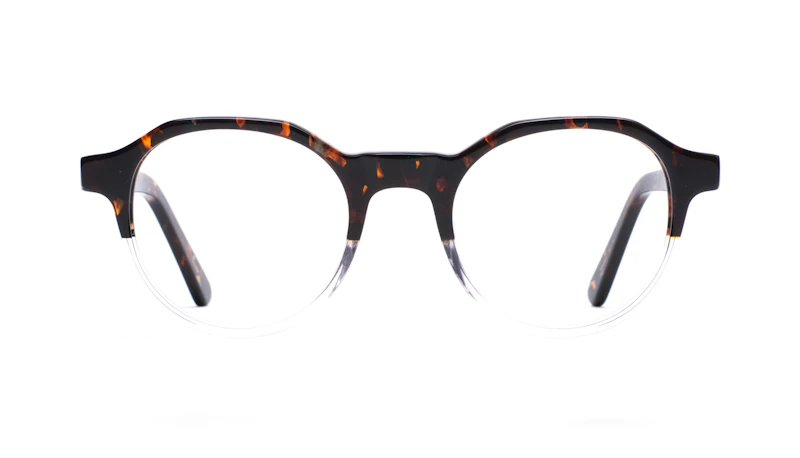 Affordable Fashion Glasses Round Eyeglasses Men Form Mahogany Clear