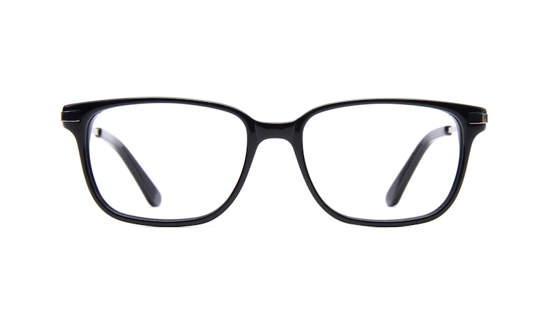 Affordable Fashion Glasses Rectangle Eyeglasses Men Trade Black
