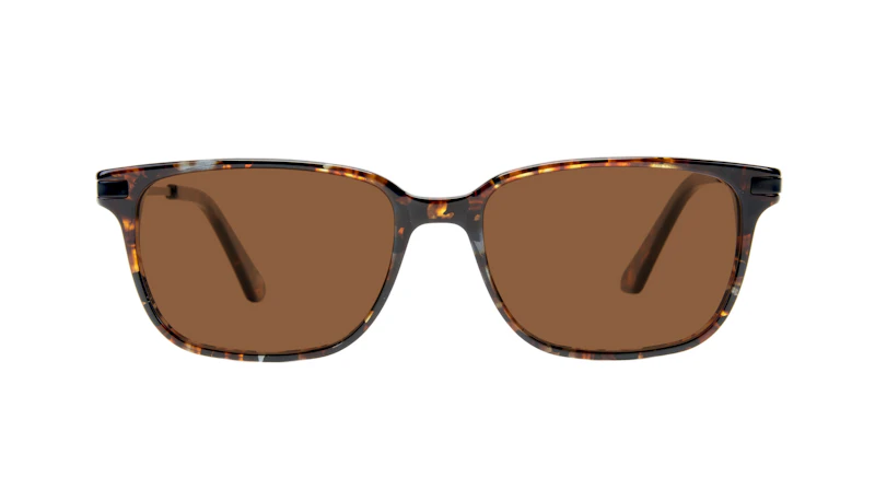 Affordable Fashion Glasses Rectangle Sunglasses Men Trade Mahogany